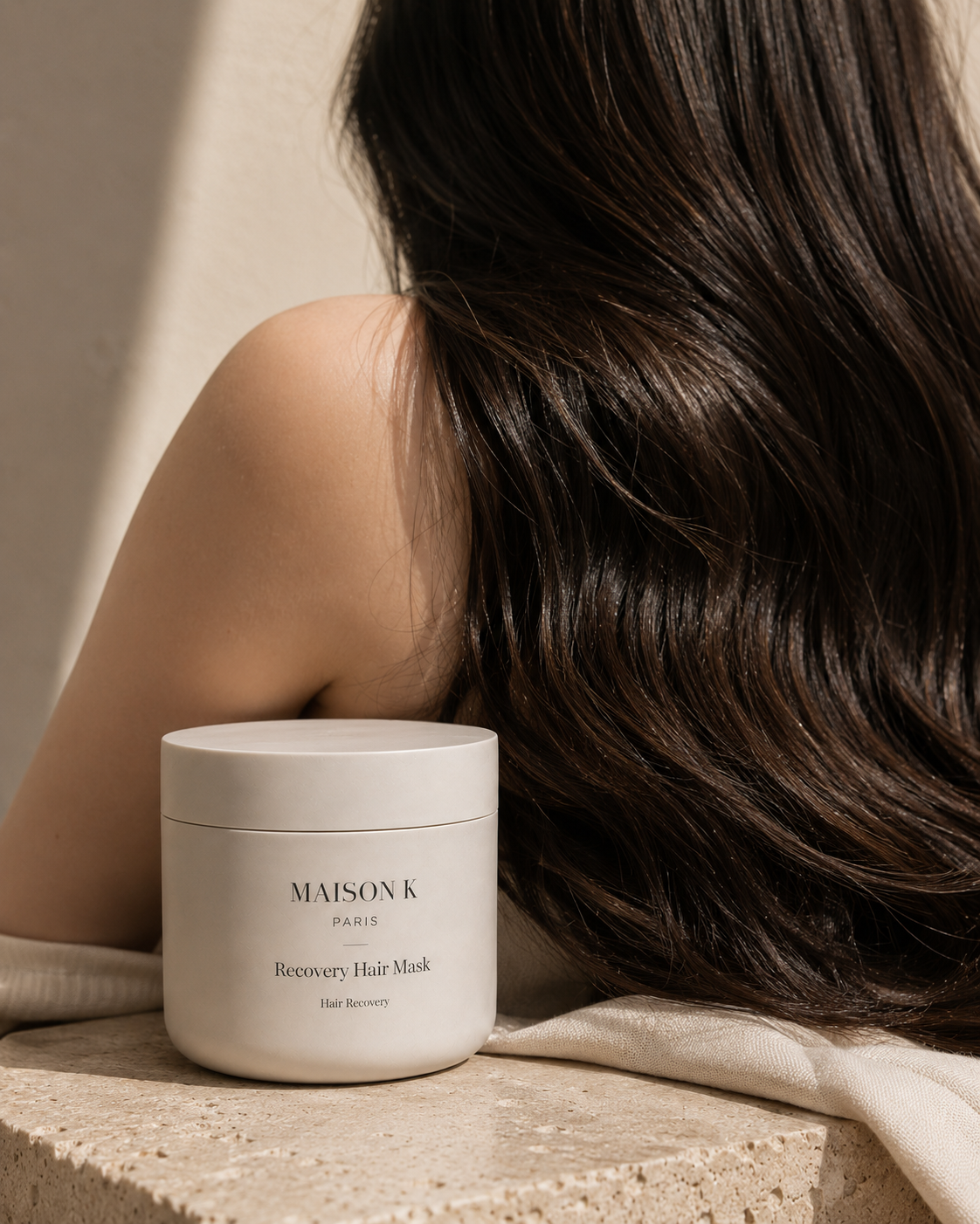 Our Philosophy — Recovery Hair Mask and softly nourished hair